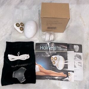 NuBrilliance Hairless Body &Legs Ultimate Hair Remover & Cleansing Brush